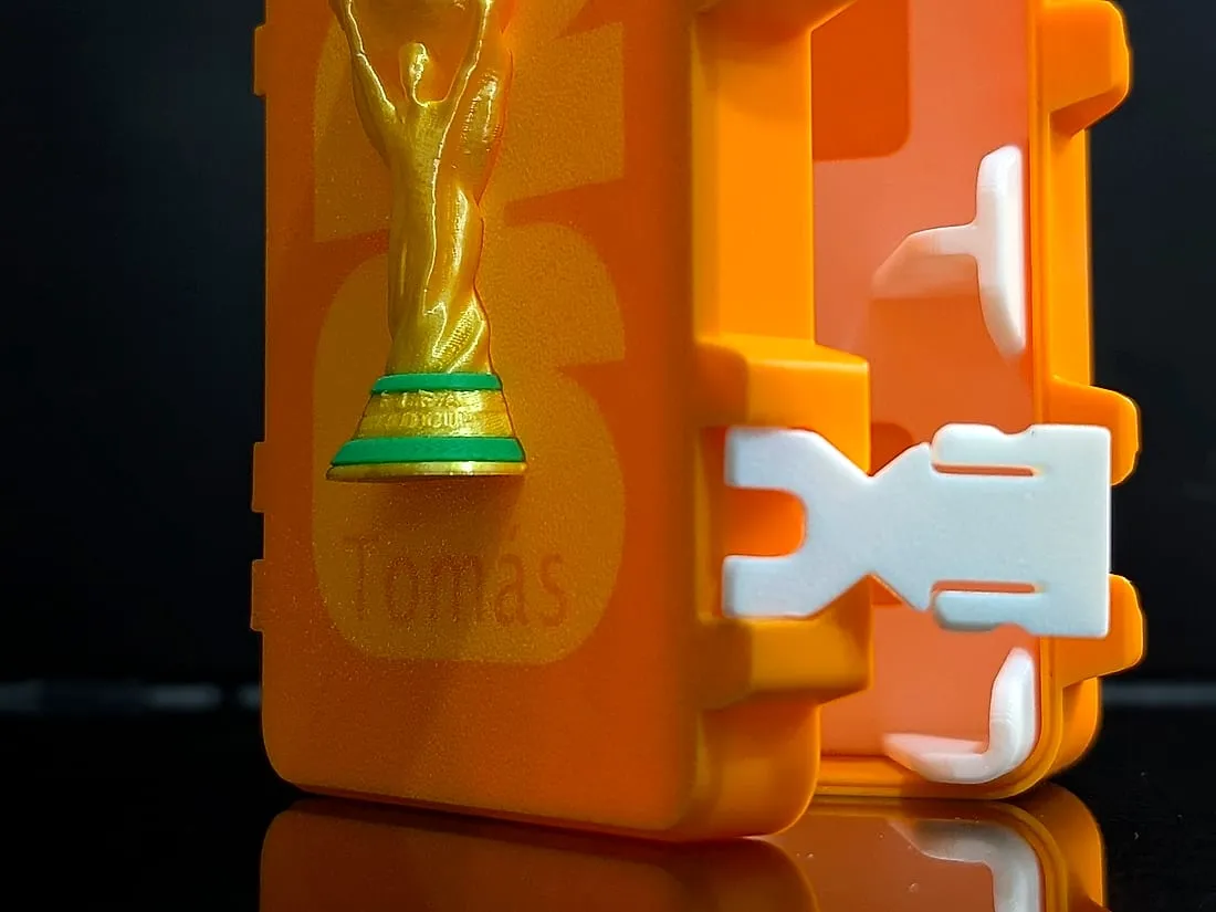 Troféu personalizado com caixa